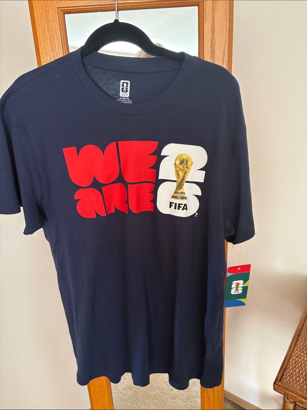 We Are Graphic Navy T-Shirt FIFA 2026